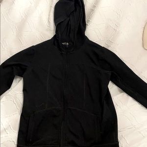 Zip up workout jacket